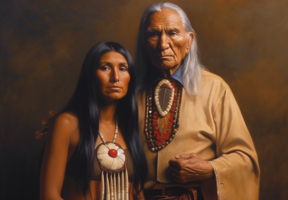 Kateri Tekakwitha and Chief Dan George